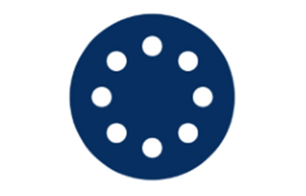 Zirconia Aluminium Velcro-backed Disc ZA
