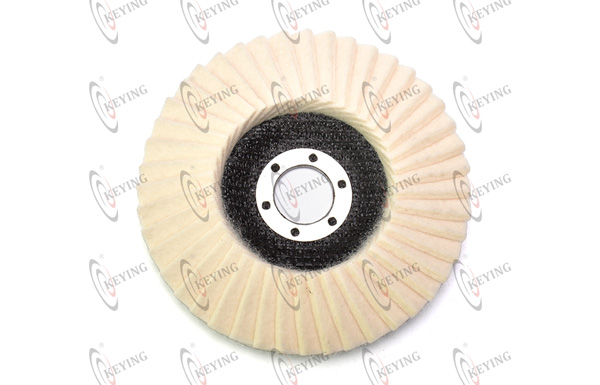 conical t29 wool flap disc fan shape